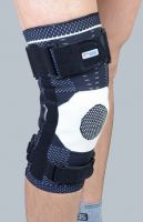 far infrared velcro tourmaline heat pressurized knitting knee brace support