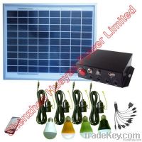 10W Solar LED Light - li-ion battery included