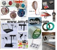 fly fishing tackle, bamboo fly rods, fly reels, fly box, fly line, fly wader, fly beads, fly set, SW FW knotless taper, fly line loop connectors, furled leader, surf tapered line, tippet material