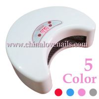 12w gel polish nail led lamp with sensors moonshape nail art machine