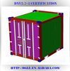 10' DNV certificate offshore container