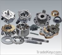 pump parts, cylinder block, valve plate, retainer plate, piston shoe