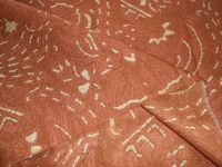 Natural Color/Dye Silk Batik - Lar Motif