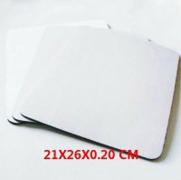 white coating mouse pad