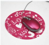 love gift popular DIY mouse mat