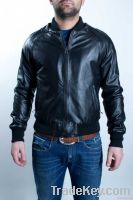 LEATHER BOMBER ***IN GENUINE NAPPA"