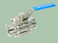 Stainless Steel Sanitary  3 PCS Ball Valve