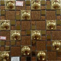 Metal Mosaic Tiles-YHJS-234802 (6mm)