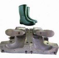 Plastic Rain boots Moulding , PVC double color boots mould , Injection footwear moulding