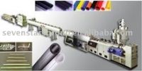 PE pipe extruding production line