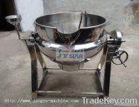 Tilting jacketed steam kettle for liquid drink