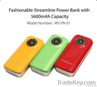 Portable Power Bank 5600mah Capacity WS-PB-01
