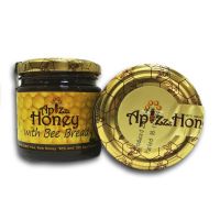 100% Natural, Raw Unprocessed Honey with Bee Bread