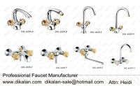 Professional Double Handles Bathroom Basin faucet