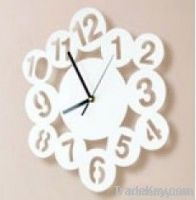 Clock deco acrylic wall sticker