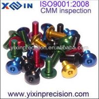 High precision OEM CNC custom parts aluminum turning machinery screws manufactured in China