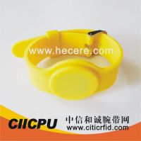 RFID Silicone Wristband (Watch Button)