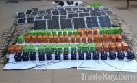10W solar home DC lighting system, portable solar power system
