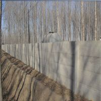 Precast concrete fence panels machine