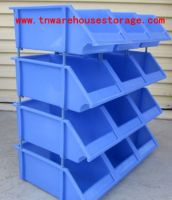 Stackable plastic Storage Bins