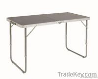 Alum folding table