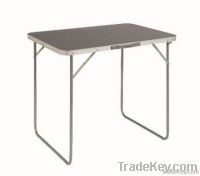 Alum folding table
