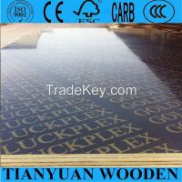 Best Quality film faced plywood/marine plywood/shuttering plywoodfrom own factory
