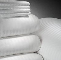 Cotton Plain White Hotel Bedding Linens