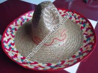 Sombrero straw hat, mexican straw hat