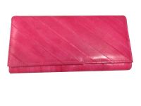 women's eel skin wallet