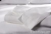 100% cotton Satin Stripe fabric