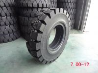Solid Forklift Tire