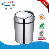 sensor stainless steel waste bin