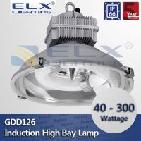 ELX Lighting aluminum lamp shape heat resistant vacuum tempered glass cover high bay light