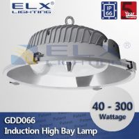 ELX Lighitng aluminum lamp shape heat resistant vacuum reflector high transmittance tempered glass high bay light