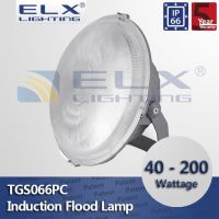 ELX Lighting IP66 heat resistant vacuum reflector curved polycarbonate (PC) surface cover 40-200W flood light