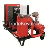 Stationary Electric driven compressor for hard usage