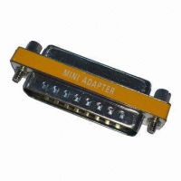 Null Gender Changer 25-pin Male to Female Connector