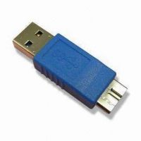 USB 3.0 A Male to Micro B Male Solder Molding Adapter