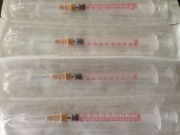 Disposable Syringe and Absorbent Cotton