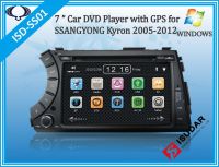 7 inch wince 6.0 car dvd player with GPS for SSANGYONG Kyron 2005-2012