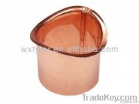 DECORATIVE OUTLET---6 Inch Half Round Copper Gutter System