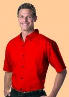 Red dress shirts