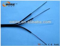 FTTH drop optic cable with sefl-suporting wire