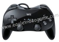 For Nintendo Wii Classic Controller Pro Black and White