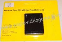 For PlayStation2/PS2 64MB Memorycard/Memory Card