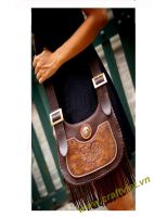 Handmade stitched leather
