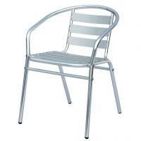 Aluminum mesh outdoor chairs