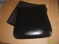 Black PU chair cushion