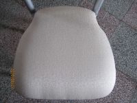 Quality PU white chair cushion